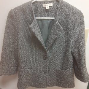 Coldwater creek tweed jacket
